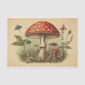  paddenstoel rood tot ontkoppeling tissuepapier (Voorkant)