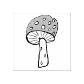 paddenstoel rubberstempel (Afrduk)
