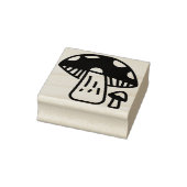 paddenstoel rubberstempel (Stempel)