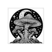 Paddenstoel Rubberstempel (Afrduk)