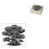 Paddenstoel Rubberstempel (Gestempeld)