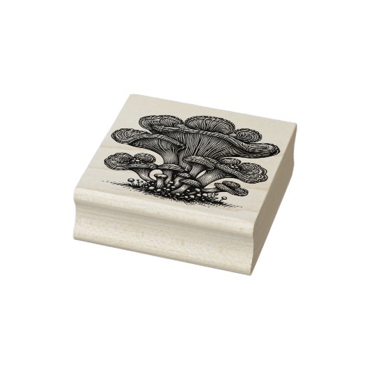 Paddenstoel Rubberstempel (Stempel)