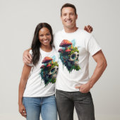 Paddenstoel Schedelbos T-shirt (Unisex)