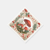 Paddenstoel Servet (Hoek)