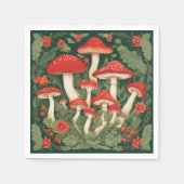 Paddenstoel Servet (Voorkant)