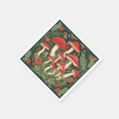 Paddenstoel Servet (Hoek)