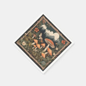 Paddenstoel Servet (Hoek)