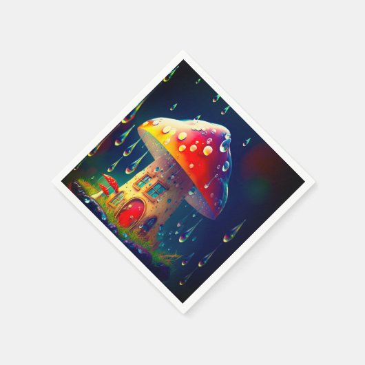 paddenstoel servet (Hoek)