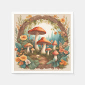 Paddenstoel Servet (Voorkant)