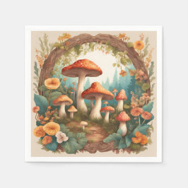 Paddenstoel Servet