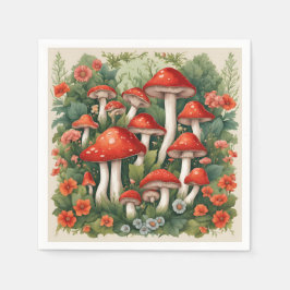 Paddenstoel Servet