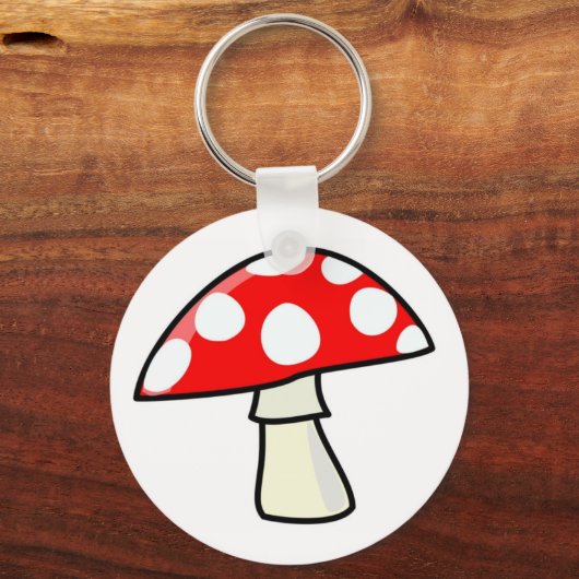 paddenstoel sleutelhanger (Voorkant)