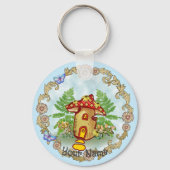 paddenstoel sleutelhanger (Voorkant)