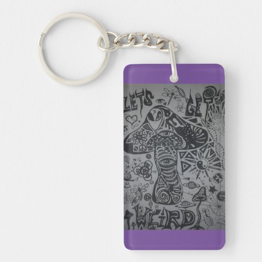 paddenstoel sleutelhanger (Voorkant)