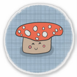paddenstoel sticker