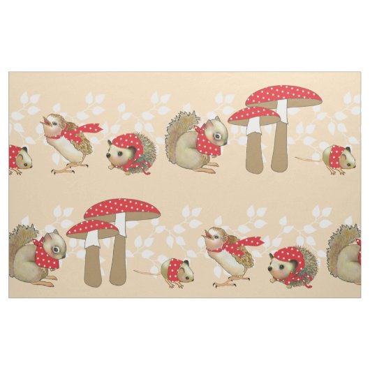 paddenstoel stof (Fat Quarter)