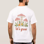 Paddenstoel T-shirt (Achterkant)