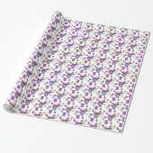 Paddenstoel Tarot Levendig Psychedelisch Esoterisc Cadeaupapier (Uitgerold)