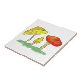 paddenstoel tegeltje (Zijkant)