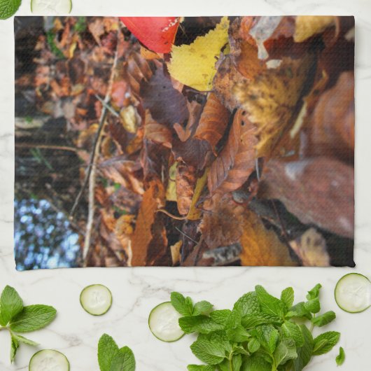 paddenstoel theedoek (Gevouwen)