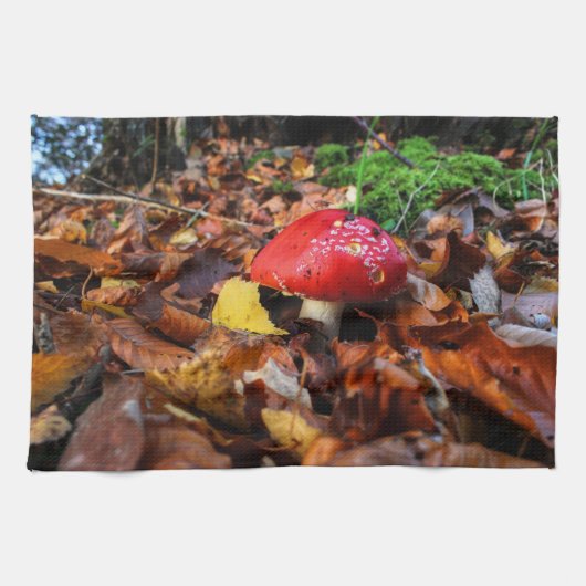 paddenstoel theedoek (Horizontaal)