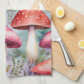paddenstoel theedoek (Quarter Fold)