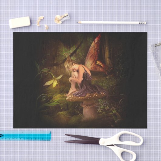 paddenstoel tissuepapier (Craft)