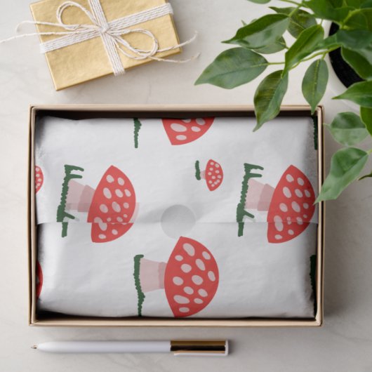 paddenstoel tissuepapier (Geschenk)