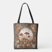 Paddenstoel Tote Bag (Achterkant)