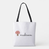 paddenstoel tote bag (Achterkant)