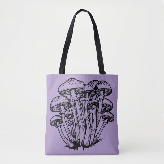 paddenstoel tote bag (Voorkant)