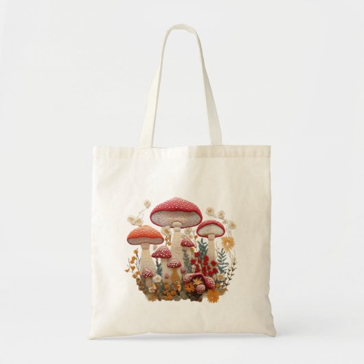 paddenstoel tote bag (Voorkant)