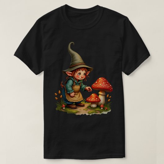Paddenstoel trol t-shirt (Design voorkant)