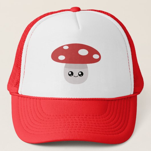 paddenstoel trucker pet (Voorkant)