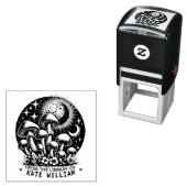 Paddenstoel uit de bibliotheek van postzegels  zelfinktende stempel (In situ)