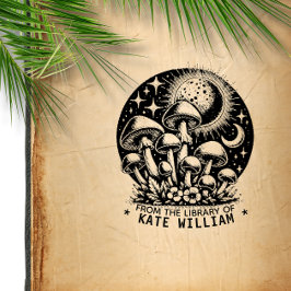 Paddenstoel uit de bibliotheek van postzegels  zelfinktende stempel