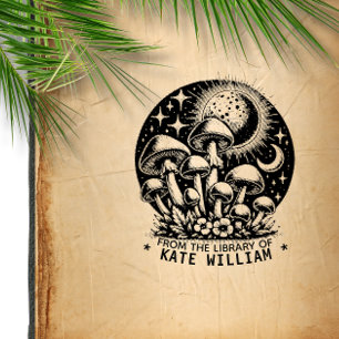 Paddenstoel uit de bibliotheek van postzegels  zelfinktende stempel