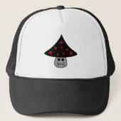 Paddenstoel Vampire Trucker Hat Trucker Pet (Voorkant)
