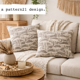 Paddenstoel verhaal patroon kussensloop kussen