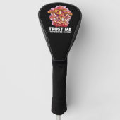 Paddenstoel Vertrouw me, ik heb goede morels Golfheadcover (Voorkant)