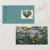 Paddenstoel Visitekaartje (Voorkant / Achterkant)