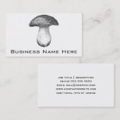  paddenstoel visitekaartje (Voorkant / Achterkant)
