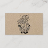 paddenstoel visitekaartje (Achterkant)