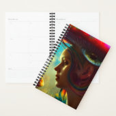 Paddenstoel-VM's Trippy AI Generated Art Planner (Display)