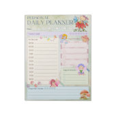 Paddenstoel voor persoonlijke daily Planner Fairy  Notitieblok (Linkerzijde)
