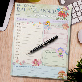 Paddenstoel voor persoonlijke daily Planner Fairy  Notitieblok