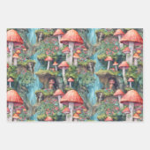 Paddenstoel voor verpakkingspapier inpakpapier vel (Voorkant 2)