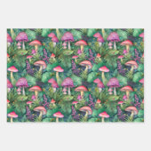 Paddenstoel voor verpakkingspapier inpakpapier vel (Voorkant)