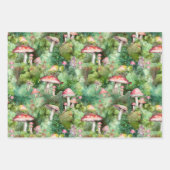 Paddenstoel voor verpakkingspapier inpakpapier vel (Voorkant 2)