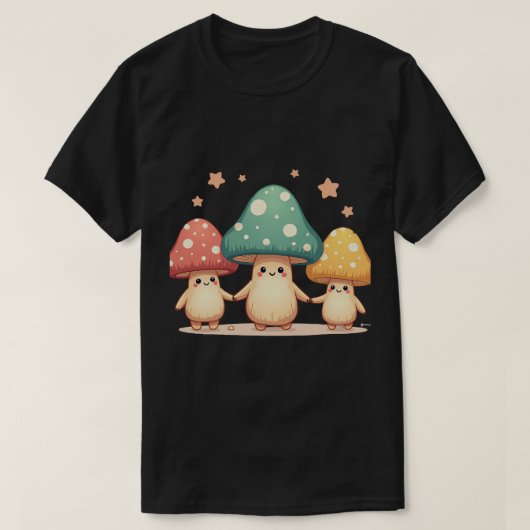 Paddenstoel Vrienden T-shirt (Design voorkant)